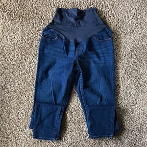 Old Navy Sz 6L Full Panel Maternity Skinny Jeans